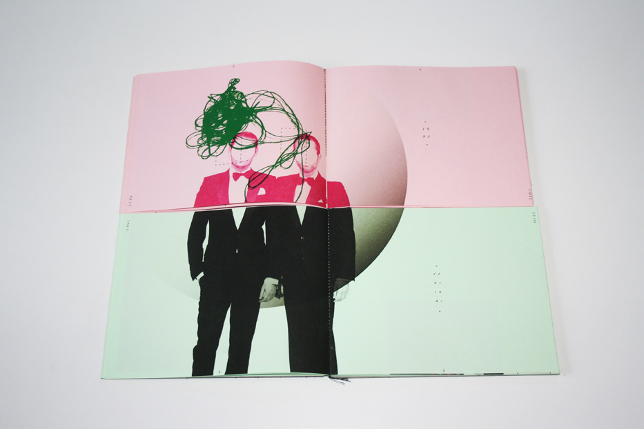 viktor rolf Viktor&Rolf artistbook een artist book designer Mode binding paper dutch puzzle relation together