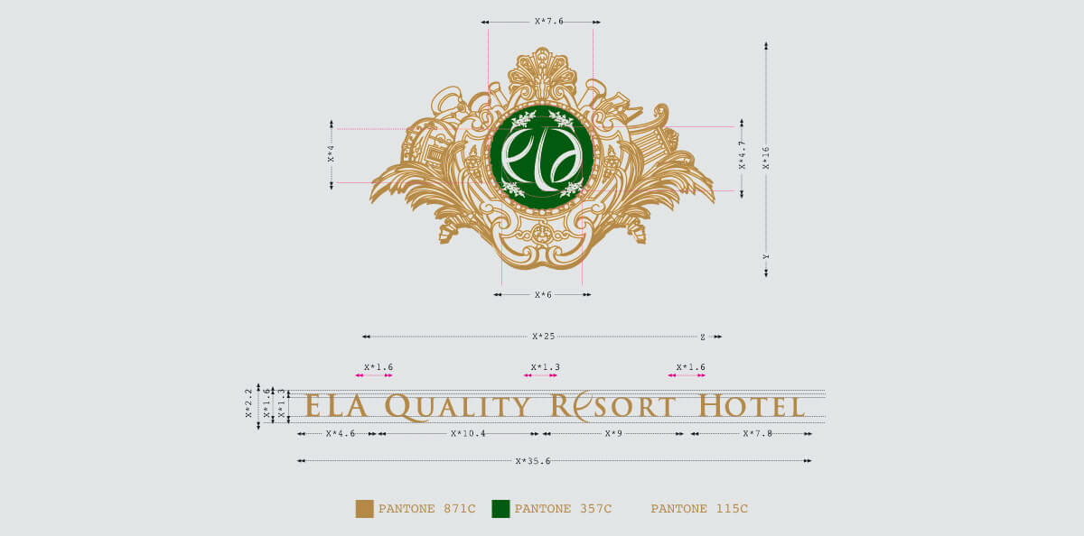 brand position Corporate Identity Advertising ads sub-brand brochure design hotel Holiday ottoman concept Guru antalya