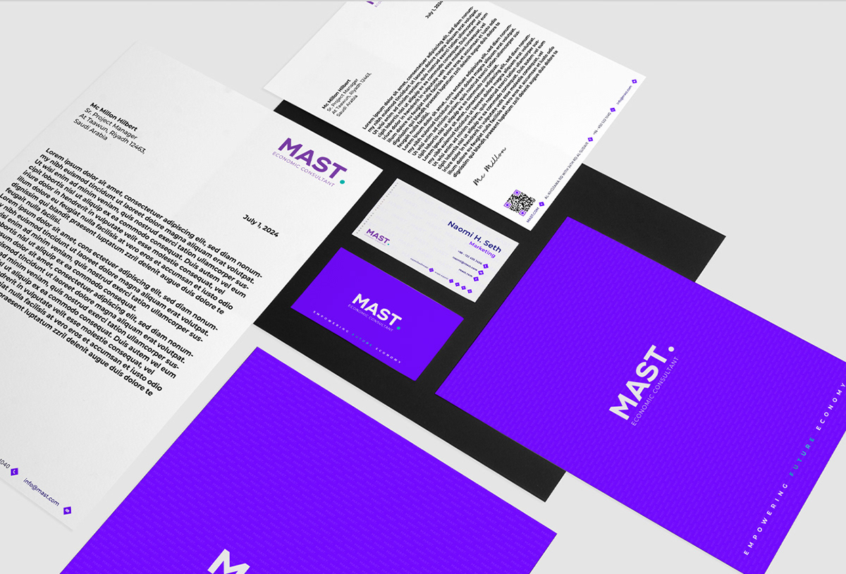 purple blue business branding  visual identity marketing   Socialmedia Advertising 