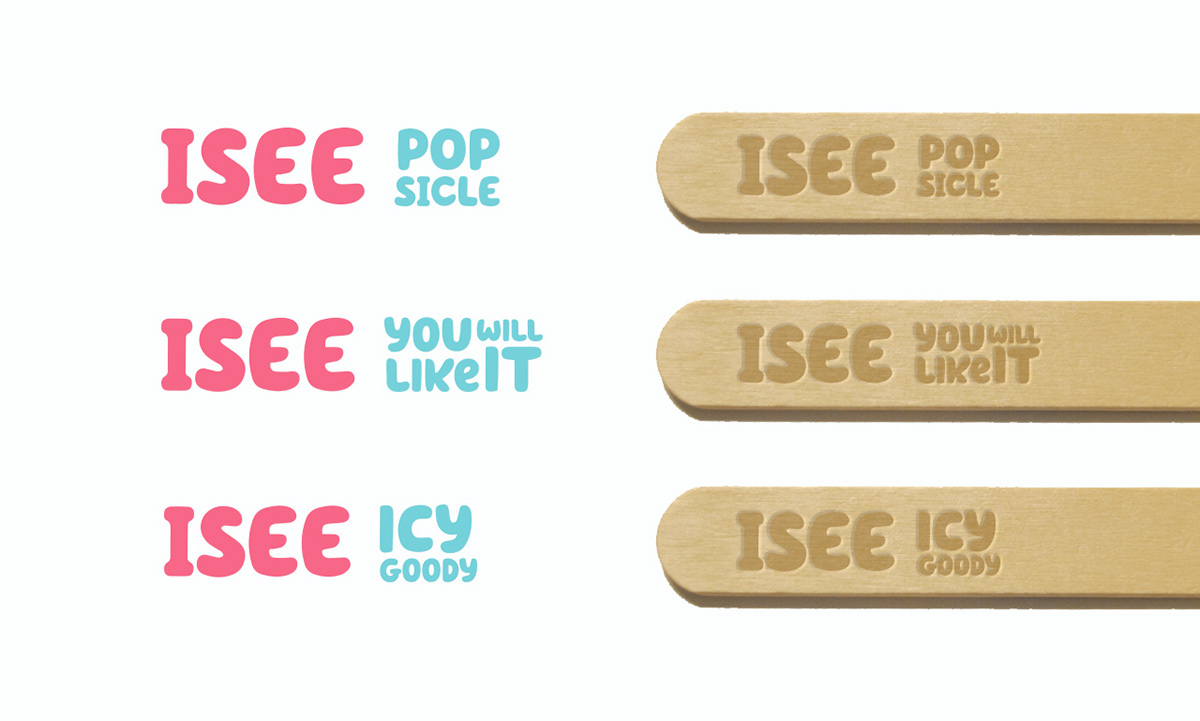 branding  graphic design logo Logotype symbol business cards ice cream stickers