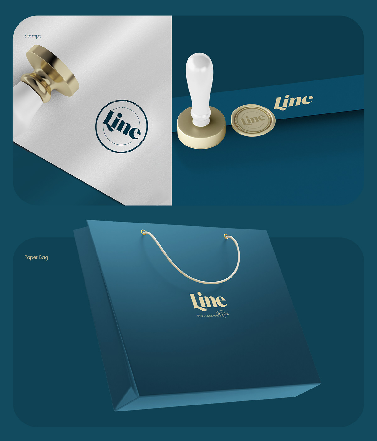 brand identity branding  elegant gold logo Logotype Unique