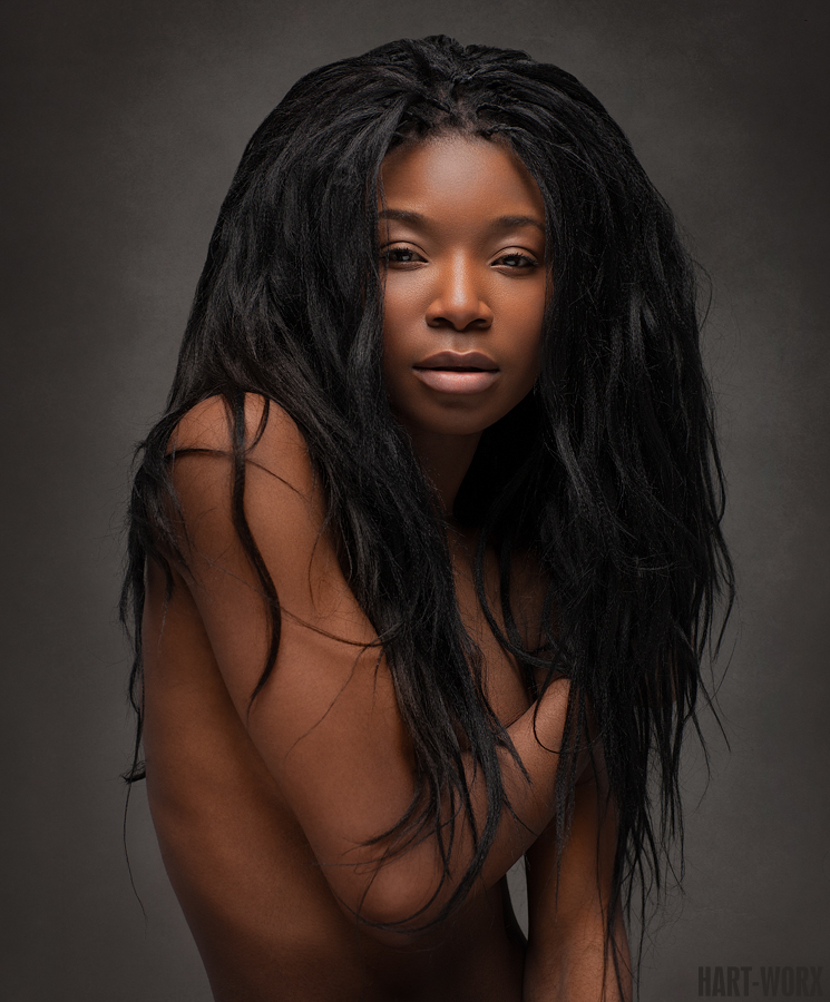 model sexy nude black american girl skin