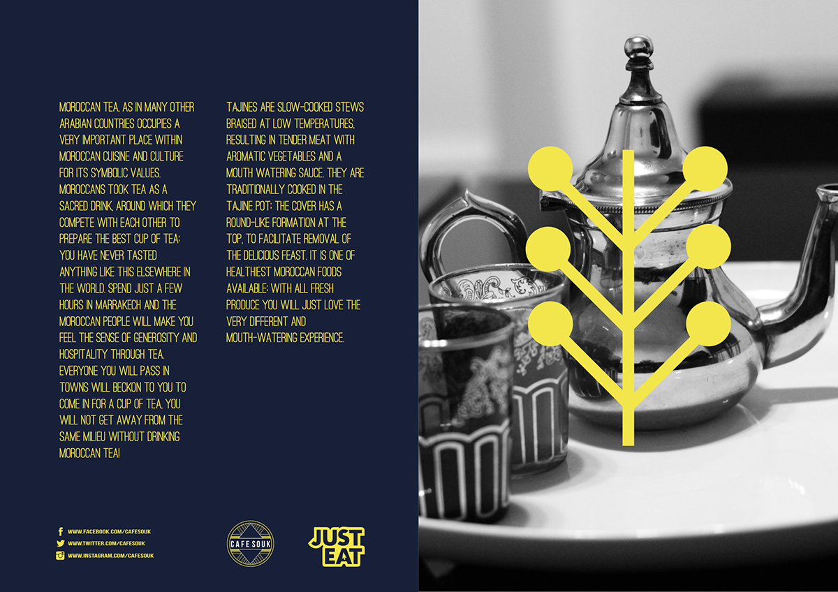 yellow Morocco Marrakech type pattern symbol poster magazine Layout black trend islamic art Website Design package