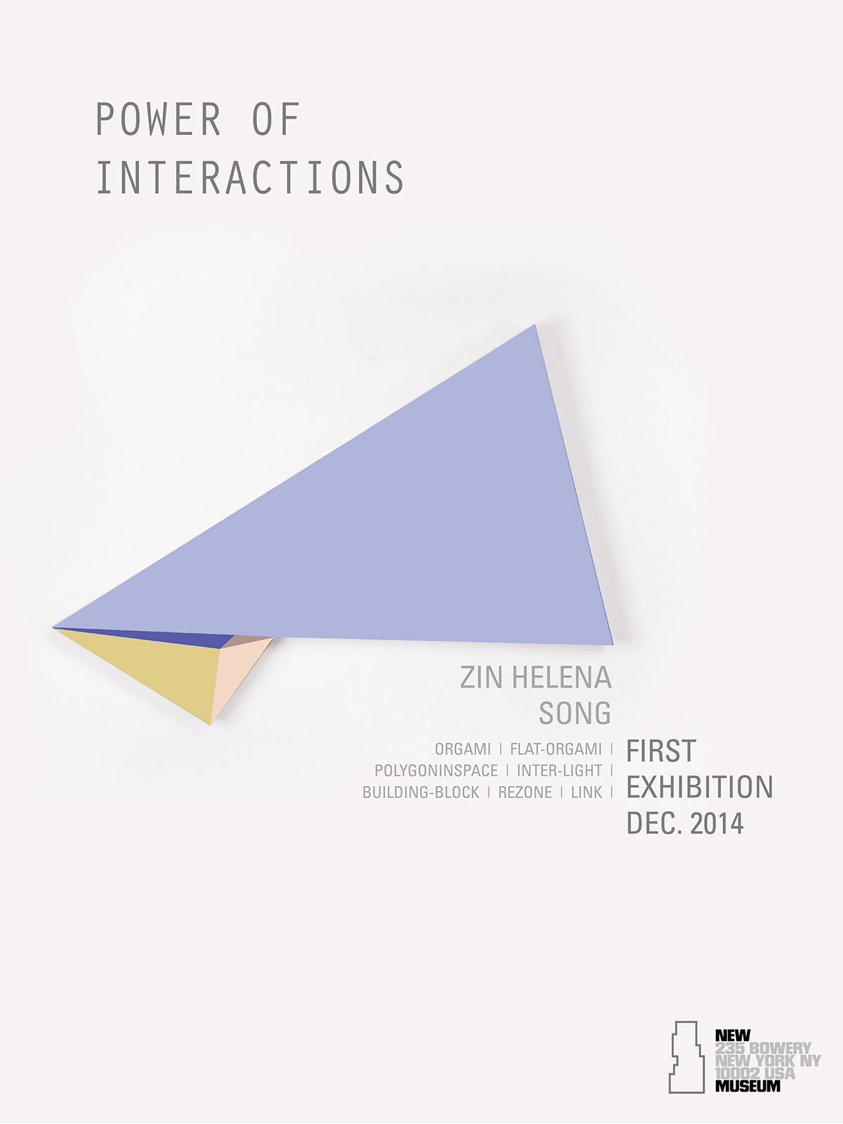 Exhibition  geometric poster geometric poster Poster series