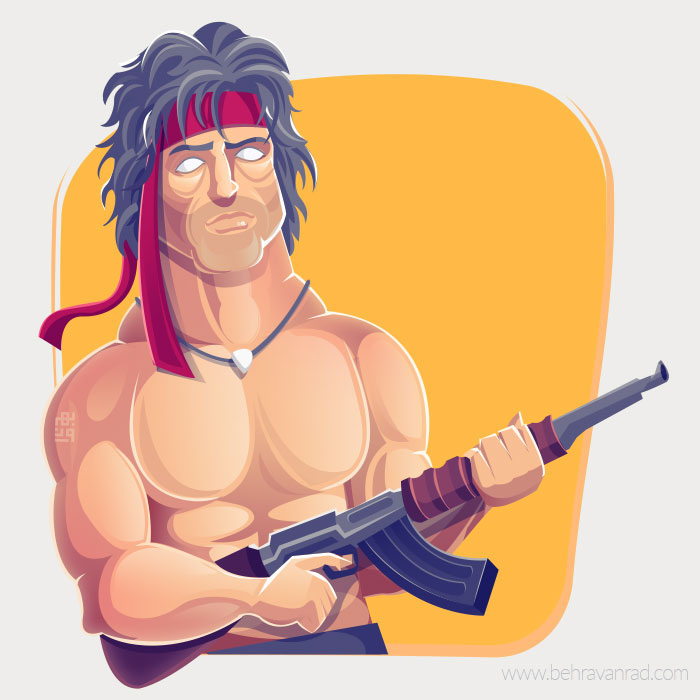 Rambo on Behance