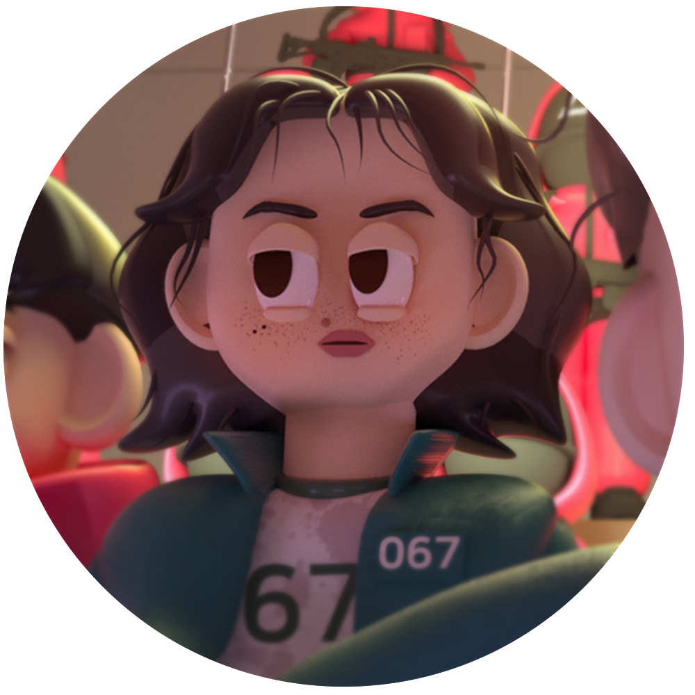 3D 3dmodeling art artwork Character design drama Netflix poster SQUIDGAME