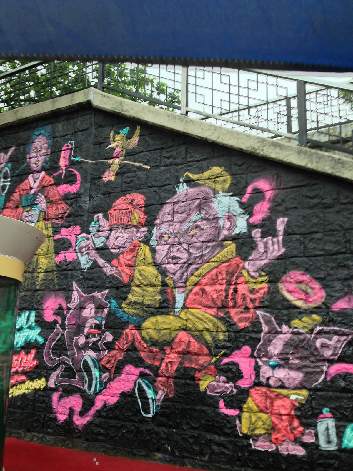 art streetart Korea seoul R16 r16korea katun phbklk znc DPT districtghettokids