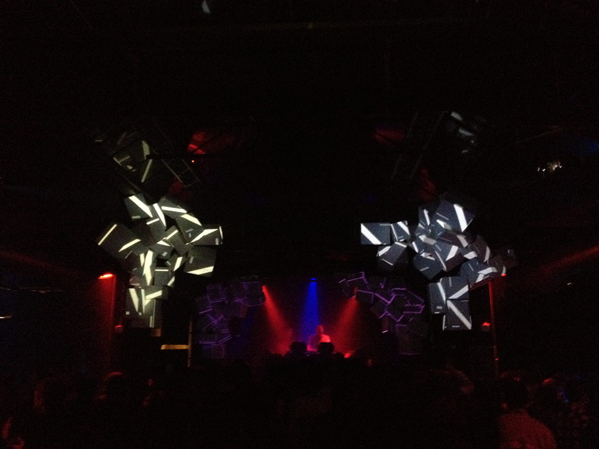Mapping  projection visual arts 