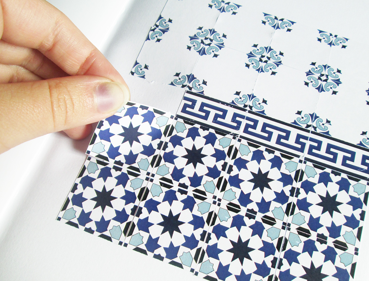 Portuguese Tile blue Portuguese Culture sticker