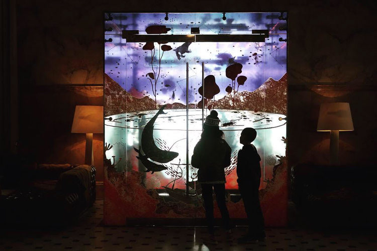 installation Nature Ocean interactive Magical surreal biophilia