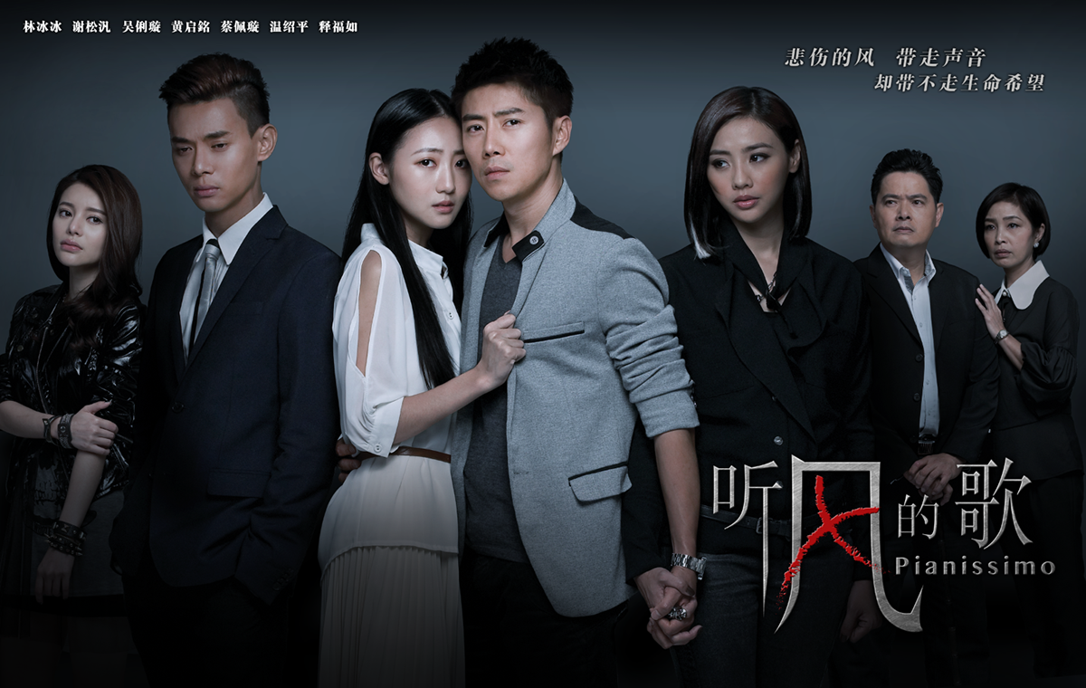 tv ntv7 tv station drama chinesedrama 听风的歌 poster logo