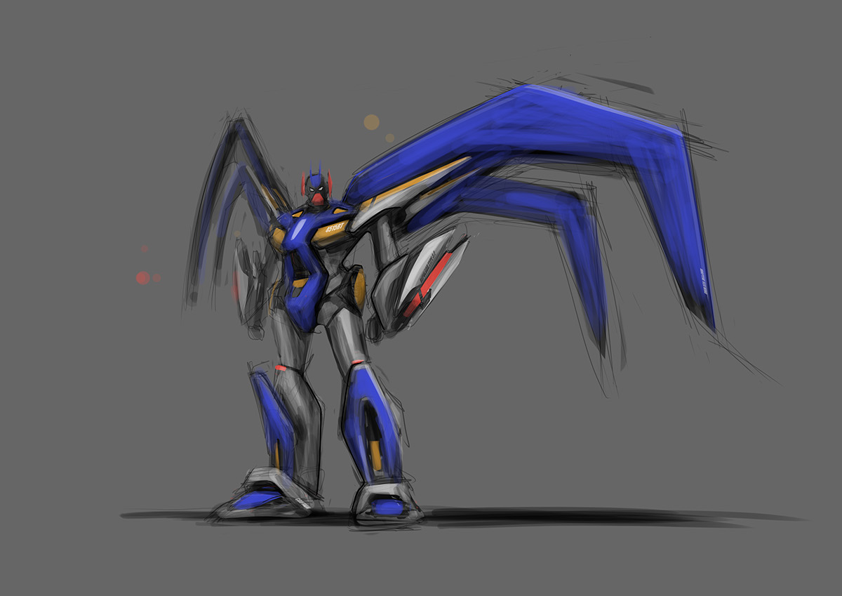 concept art concept design sketches mecha Gundam