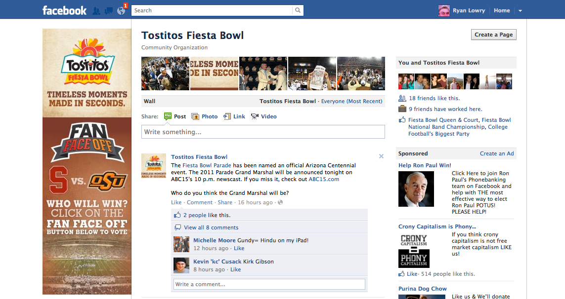 Tostitos Fiesta Bowl Publications tickets parking passes passes Collateral