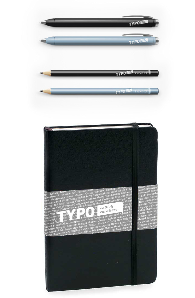 typo typocraphy caracters blue gray instruction manual logo Trade mark