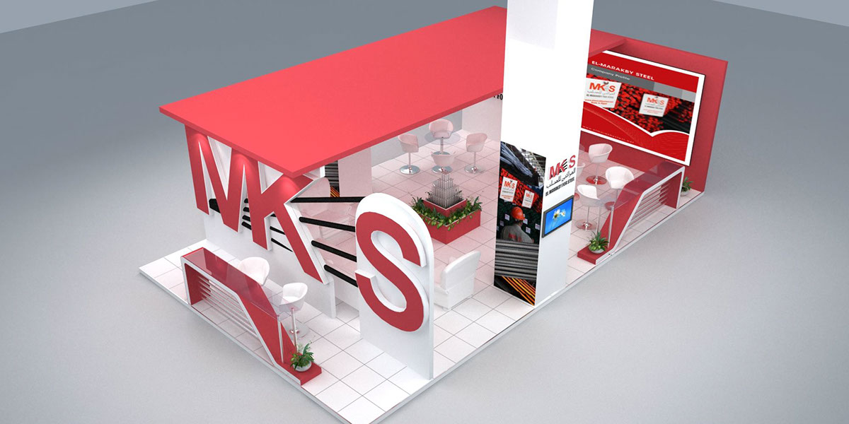 booth 3d design Exhibition  Stand