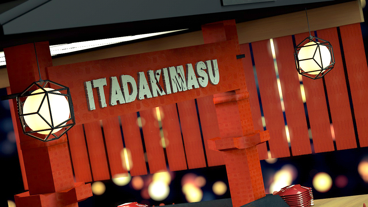 Sushi restaurant models japan red Food  brand