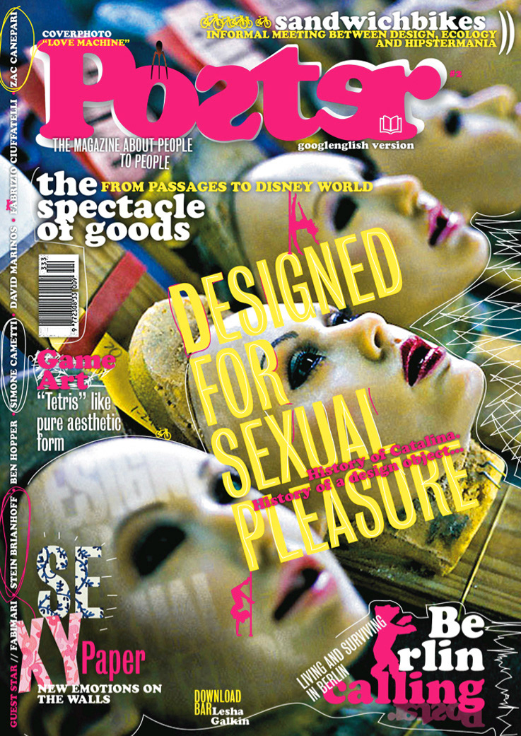 Poster Magazine Francesco Mazzenga illustrazione Fotografia magazine design art