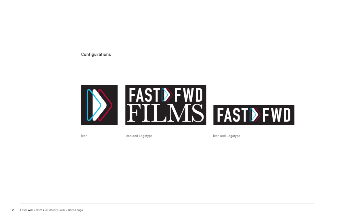 fast forward fast fwd fast fwd films logo corporate id merchandise stationary Business Cards Website
