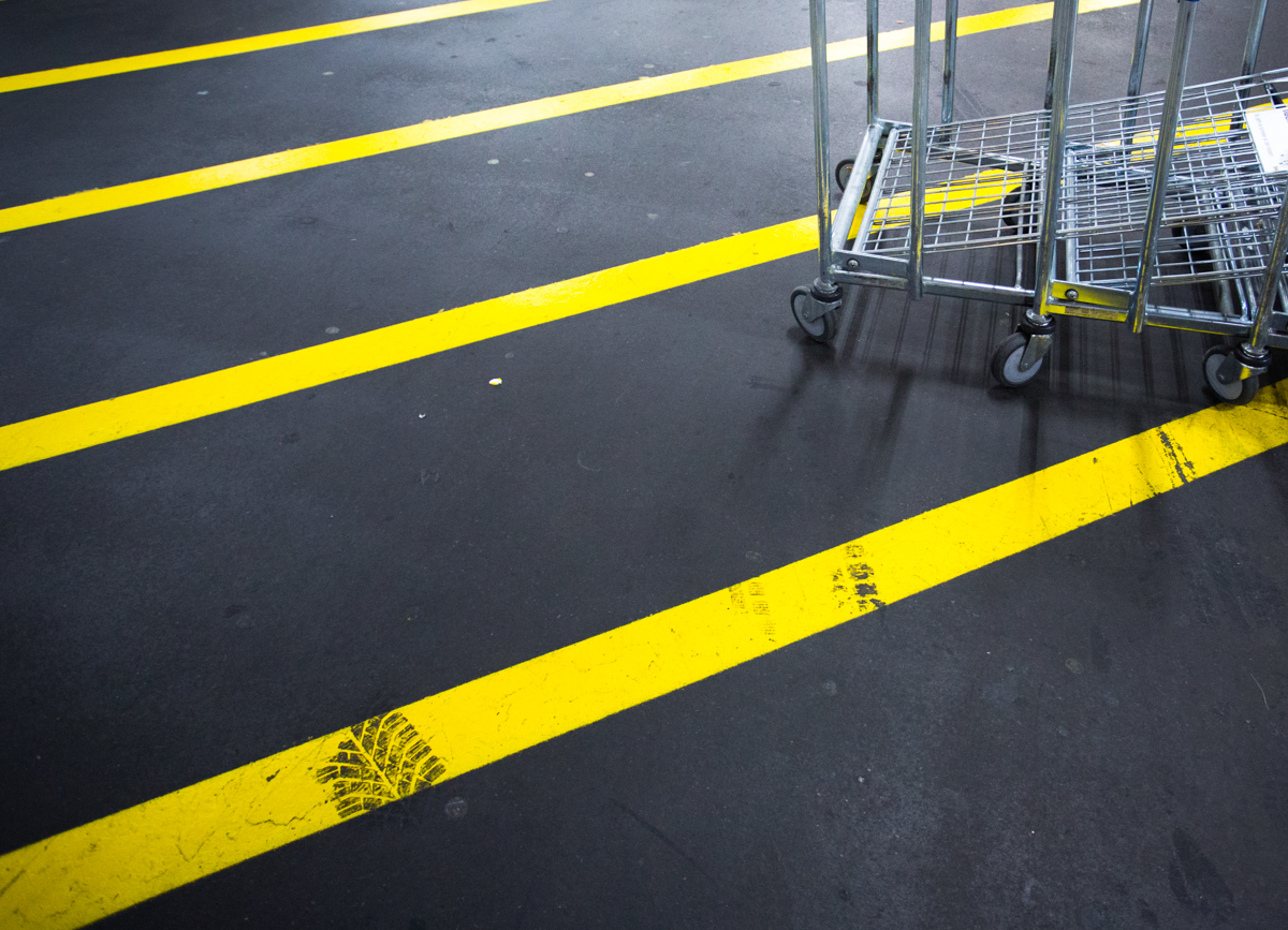 night Urban city art parking Cars deck scene set hans findling Canon series story yellow