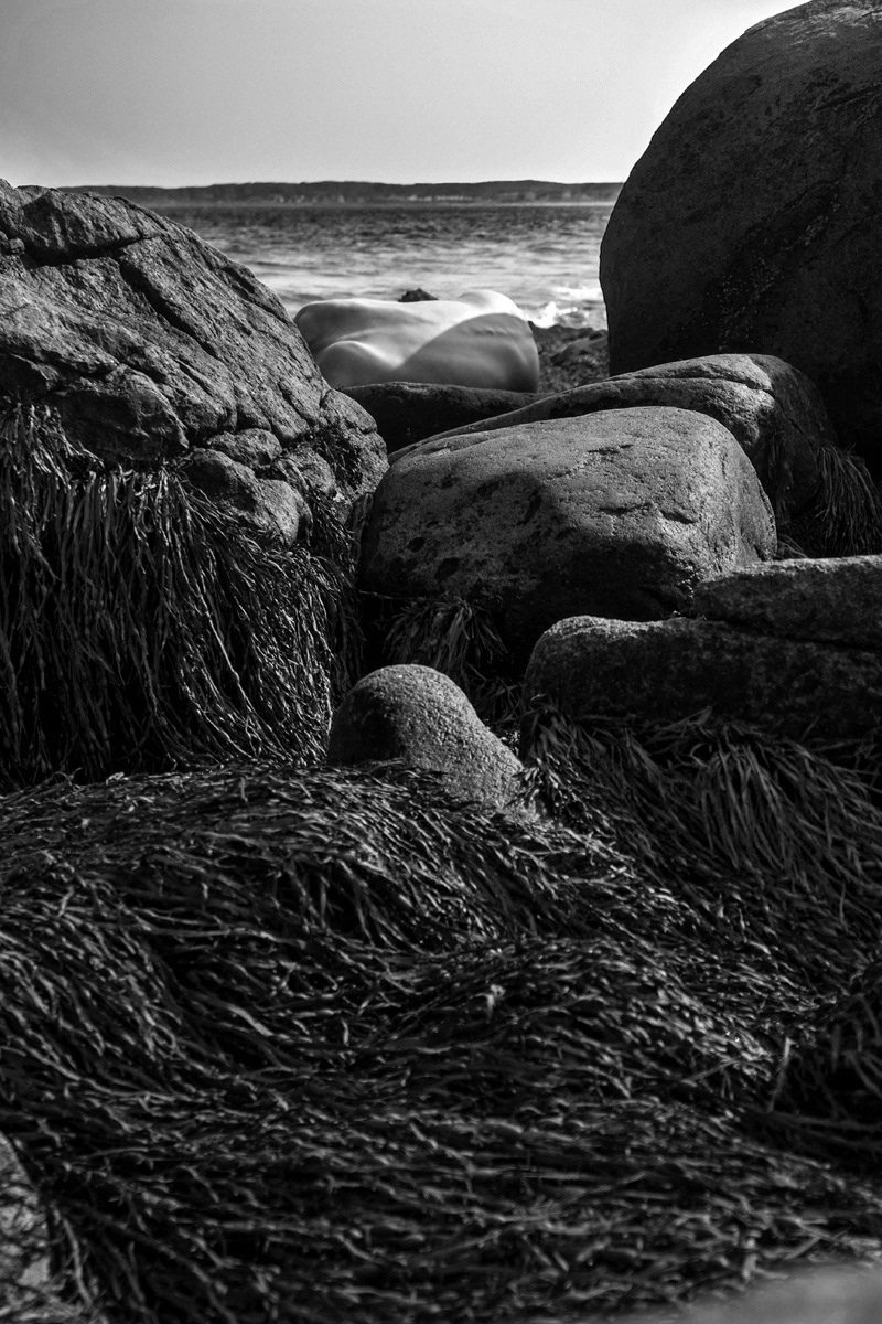 rocks humans Maine Ocean beach Coast humanity Nature
