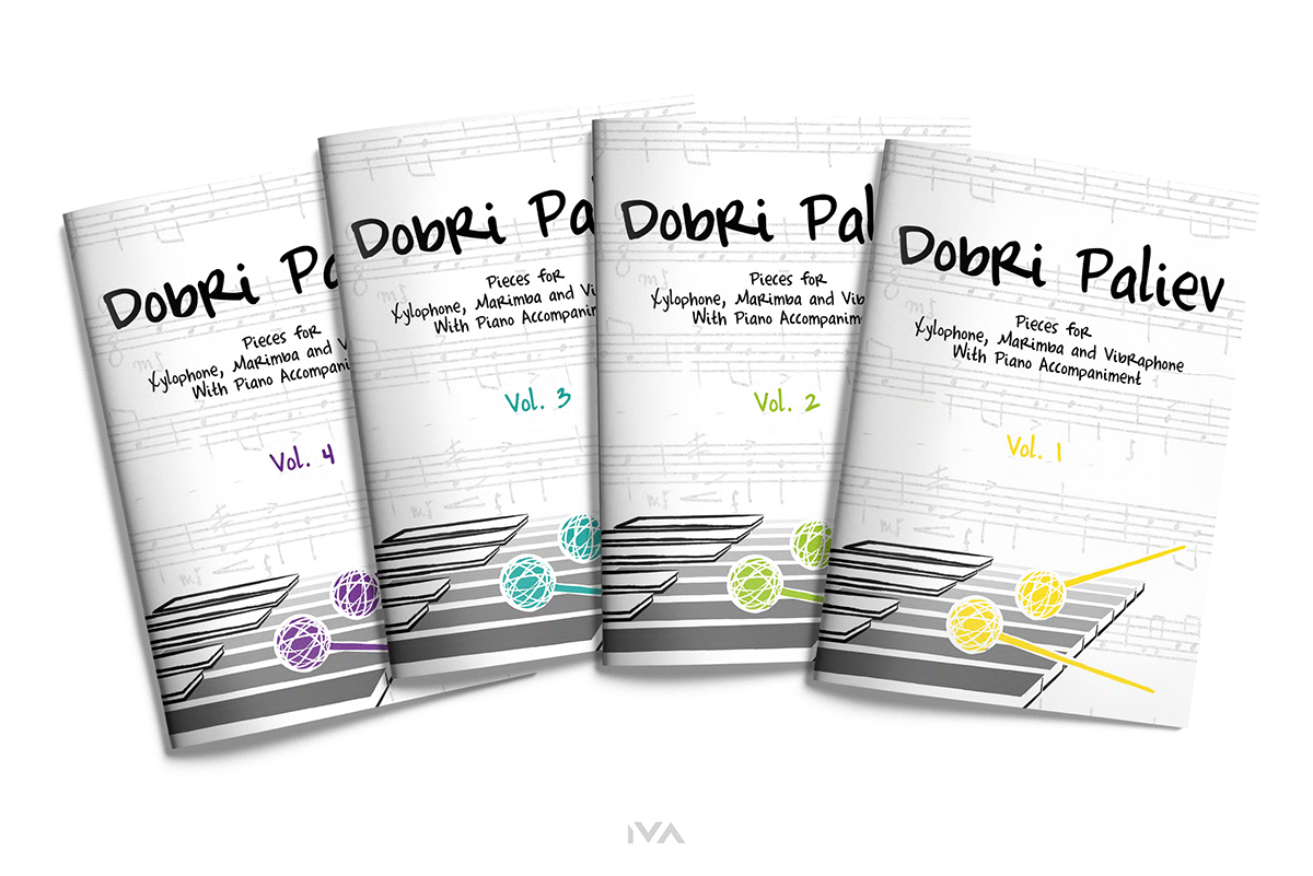 book covers dobri paliev Logo Design music music books Web Design  Website iva