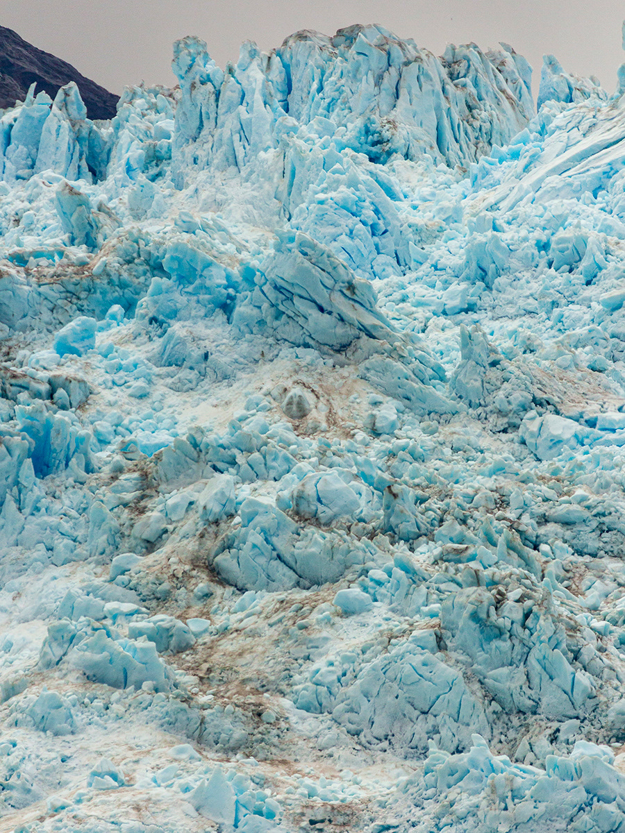 Photography  boat ice glacier abstract Alaska alien blue Ocean Landscape