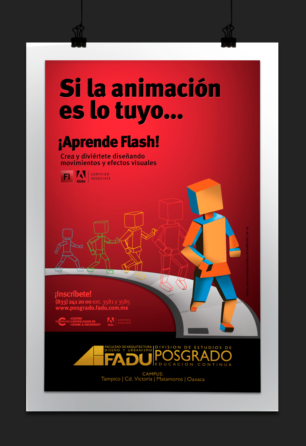 fadu  fadu-uat UAT Leonides  cpg  leonides delgado posgradofadu tampico diseño gráfico cartel Vectores animacion