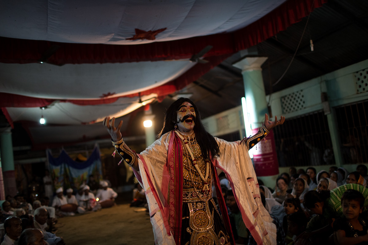 assam majuli island India Hindu satras theater  Ramayana monk sattriya kamalabari satra Brahmaputra Hinduism culture Vaishnavite vishnu
