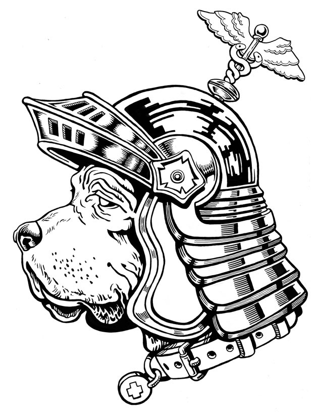 illustrations Digital Inking Mascot logo digital coloring