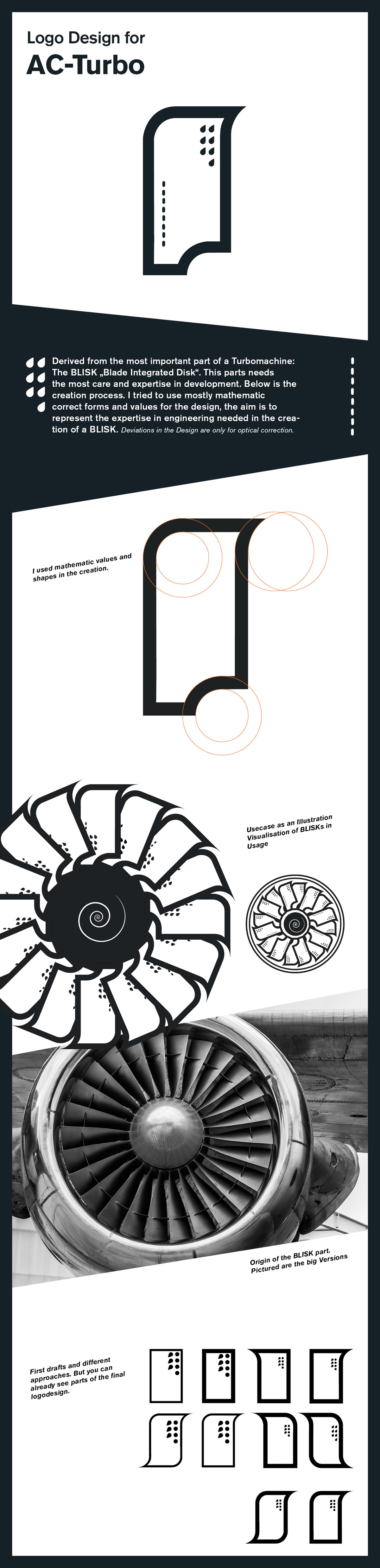 logo Turbine branding  logodesign ikon minimal brand
