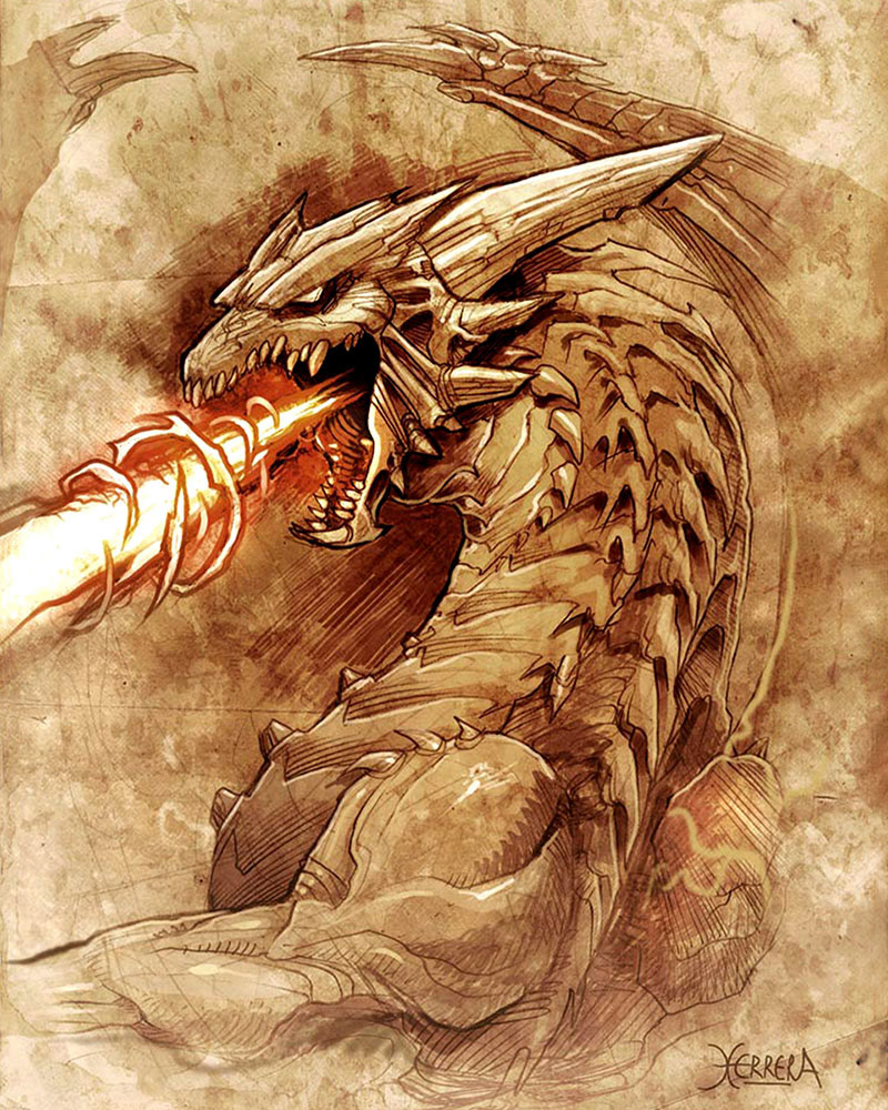 3d modeling dragão dragon EL-Grimlock Fire breathing Mauricio-Herrera statue bust timelapse turntable