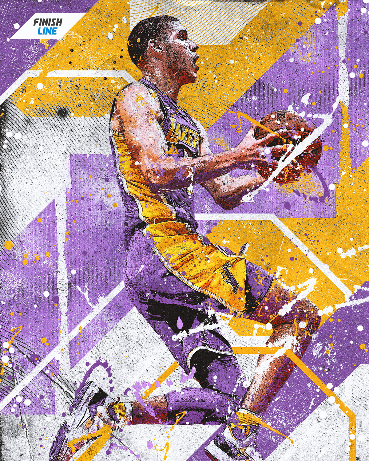NBA art ILLUSTRATION  Tyson Beck LeBron James stephen curry sports basketball collage social media