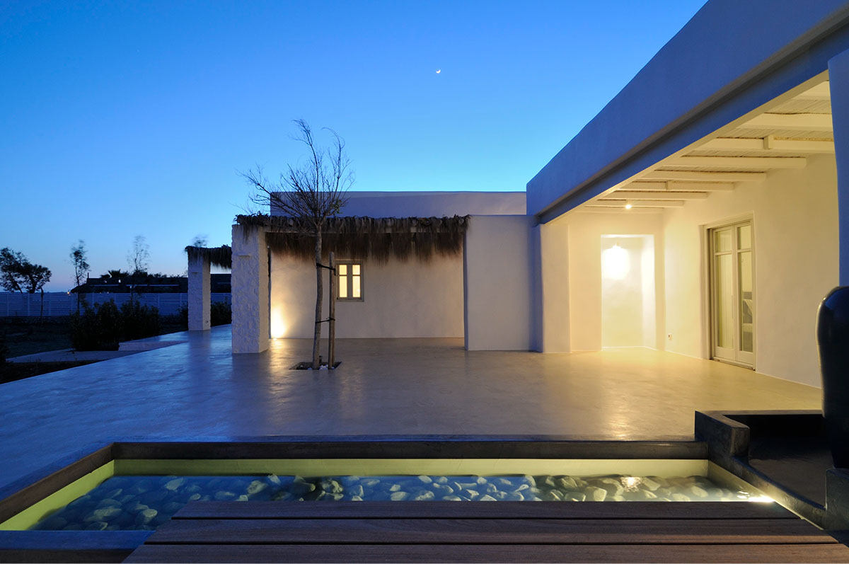 sunny side villa Golden Beach Paros