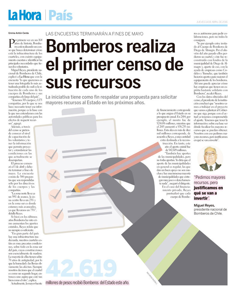 La Hora diario chile newspaper
