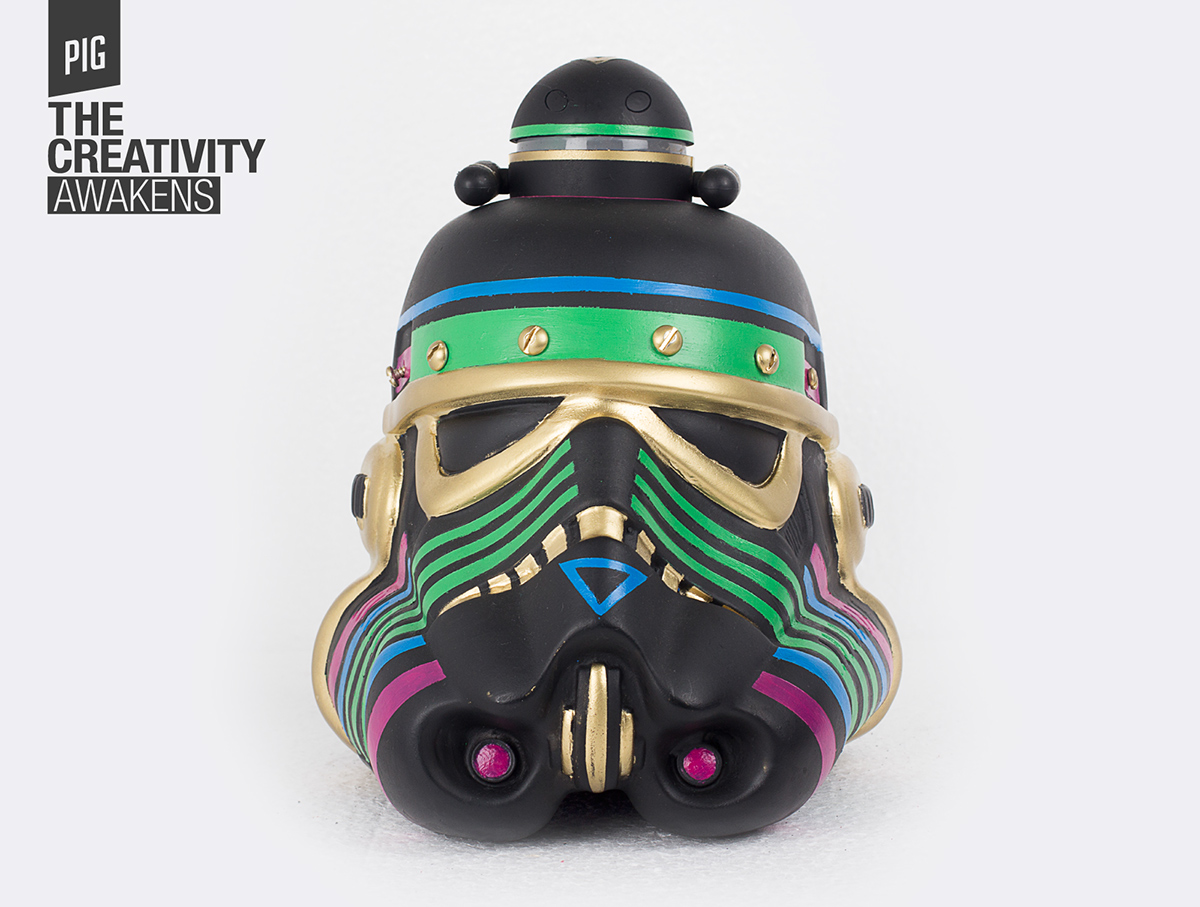 George Lucas Starwars toys art Ecuador cuenca expo STEAMPUNK popular Style Candy dead storm Trooper