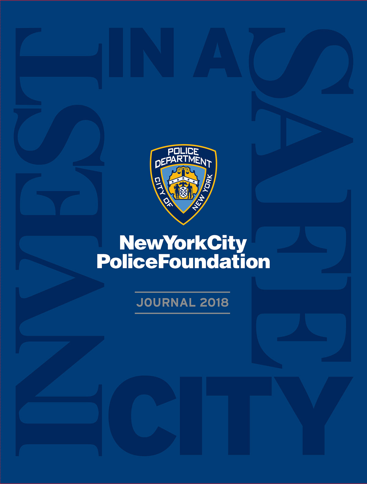event materials nypd journal fundraising development Gala nonprofit Not for profit special event