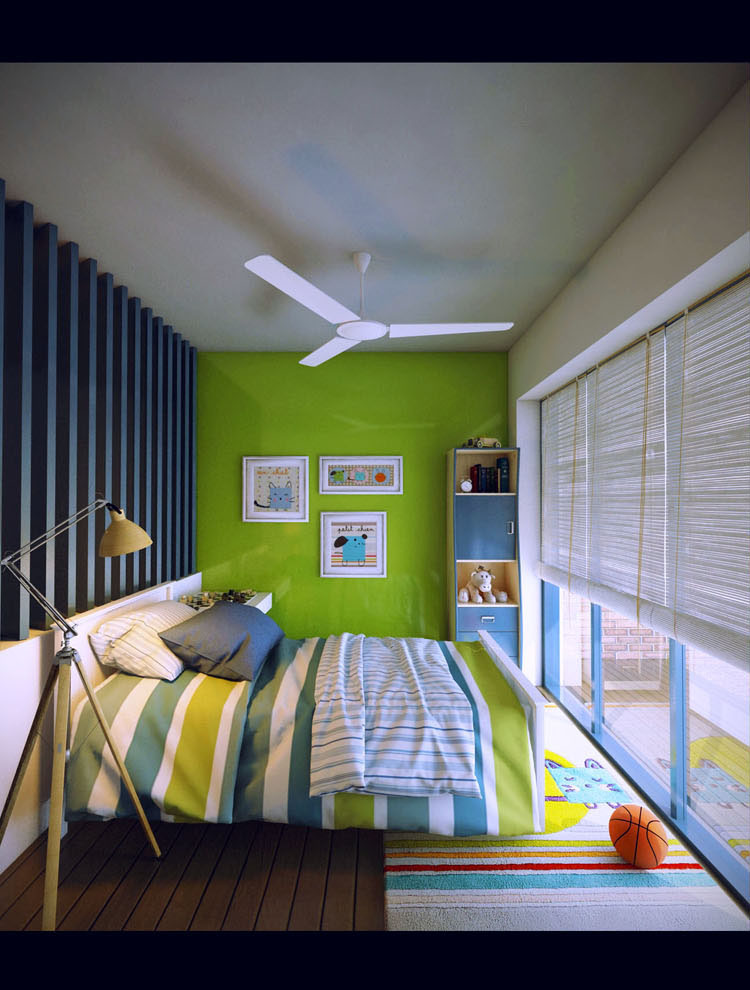 bedroom 3D Interior