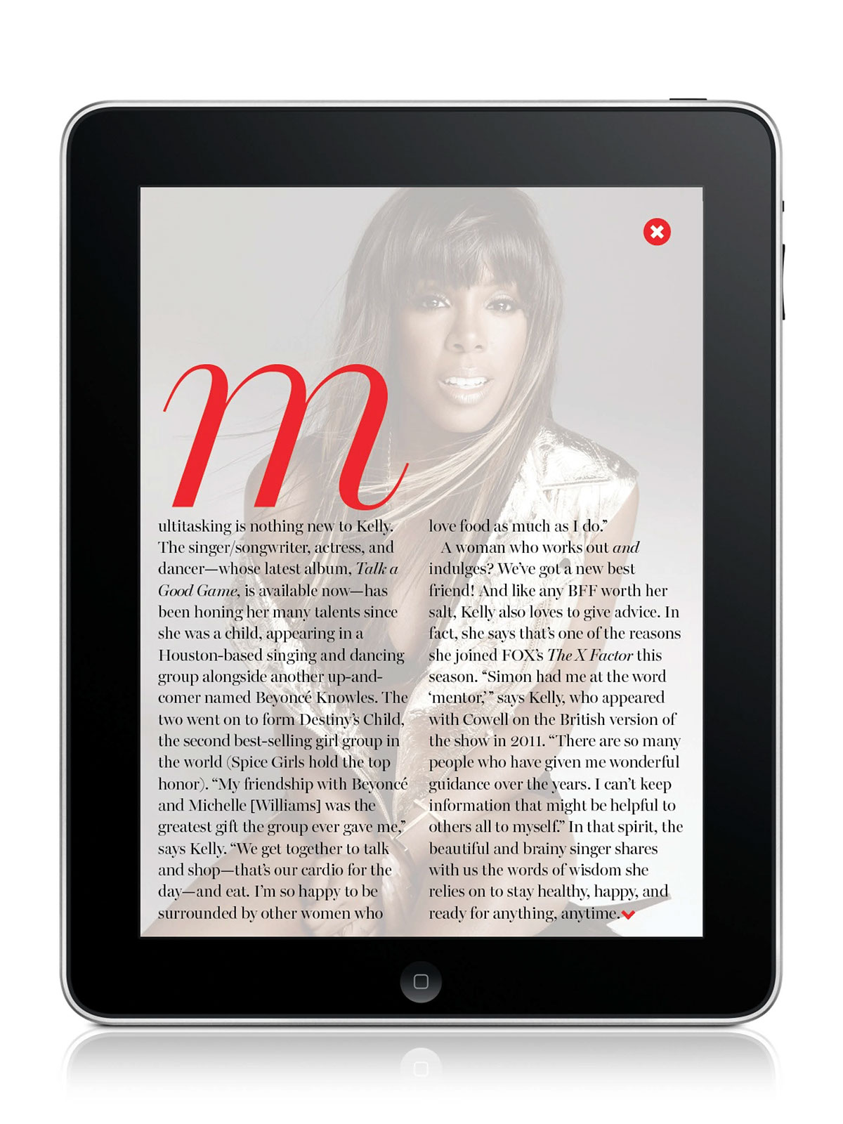 editorial Layout magazine design Mobile app iPad