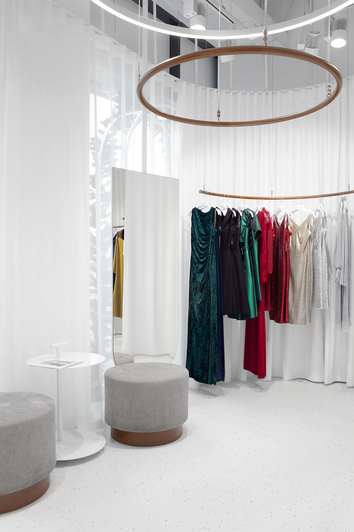 belarus curtains Minimalism minimalist showroom White