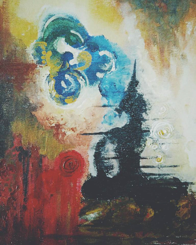 #painting #art #acrylic #Buddha  #abstractart #handmade #artwork #patterns #series #finearts #drawing #behance
