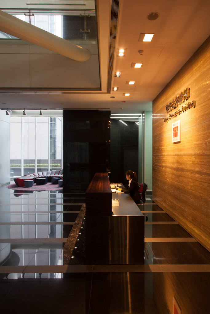 Office Neihu taipei Tokyo Building Gaw Capital reception Lobby