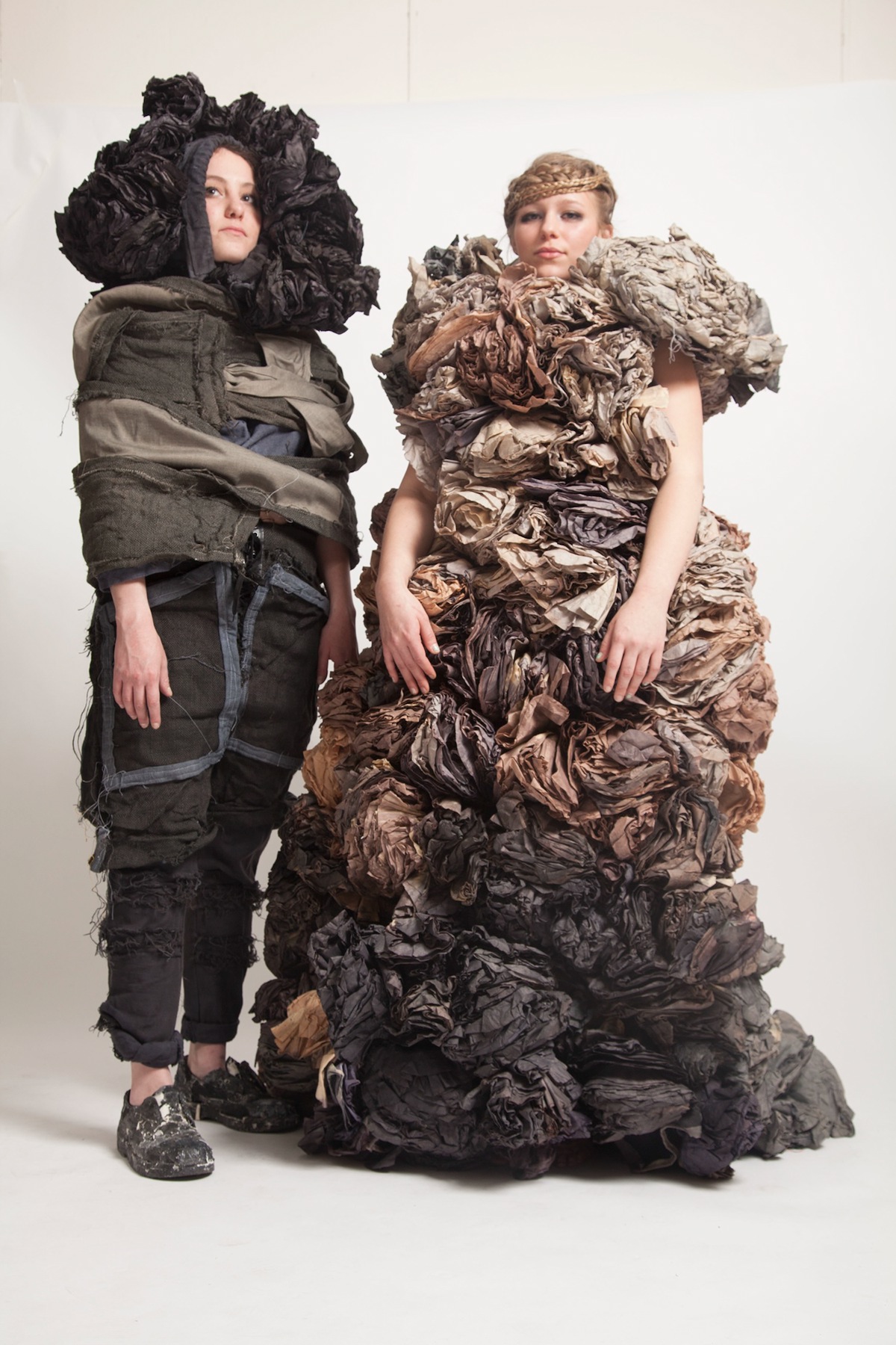 garment  fashion  sculpture  experimental fashion  costume  craft  weaving 