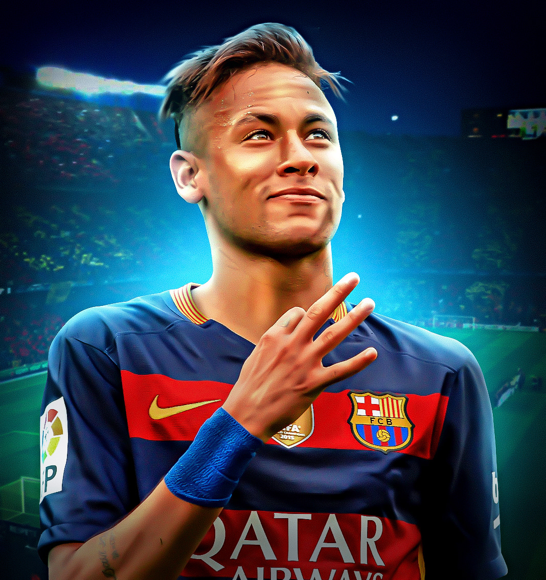 football Neymar photoshop Graphic Designer Social media post Advertising  marketing   Socialmedia designer graphic