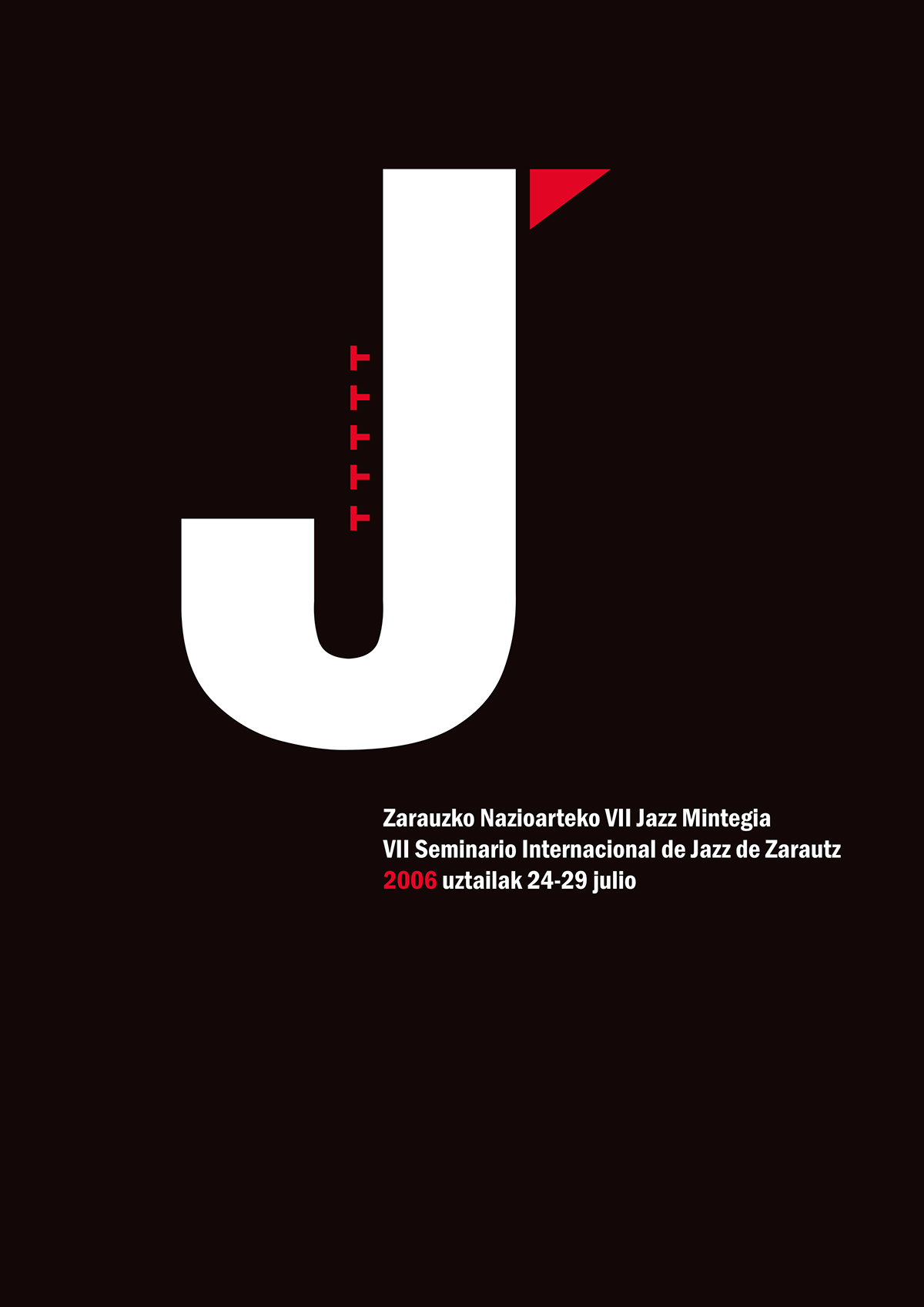 poster cartel jazz concept dibujo +music+ festival