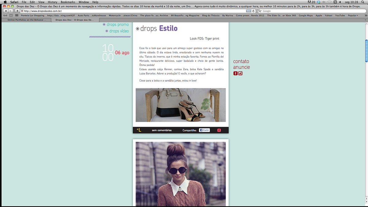 fashion blog Blog drops mimas las mimas