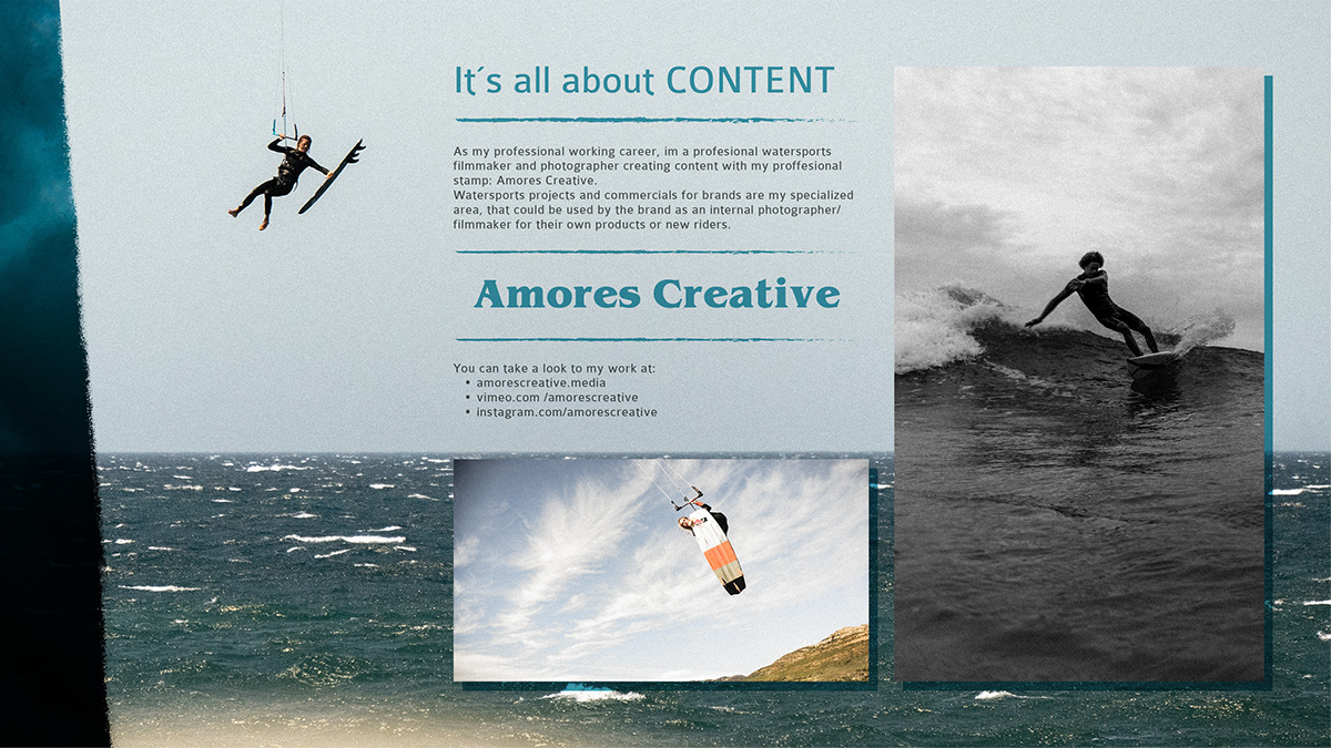 brochure dossier kiteboarding Kitesurf Ocean Surf waterman Watersports