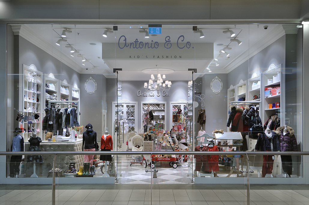 antonio & co Retail shop aplusd a+d design  warsaw  poland  Shopping  kids Mode  fashion  design