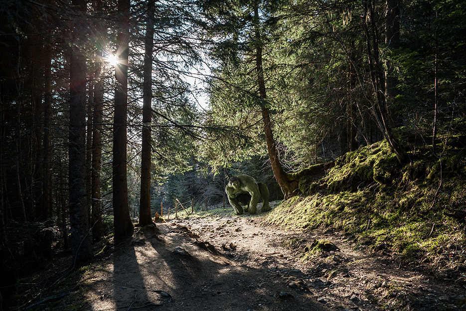 superheroes landscapes portraits The Quest Benoit Lapray SuperHero Landscape portrait comics Nature lonely