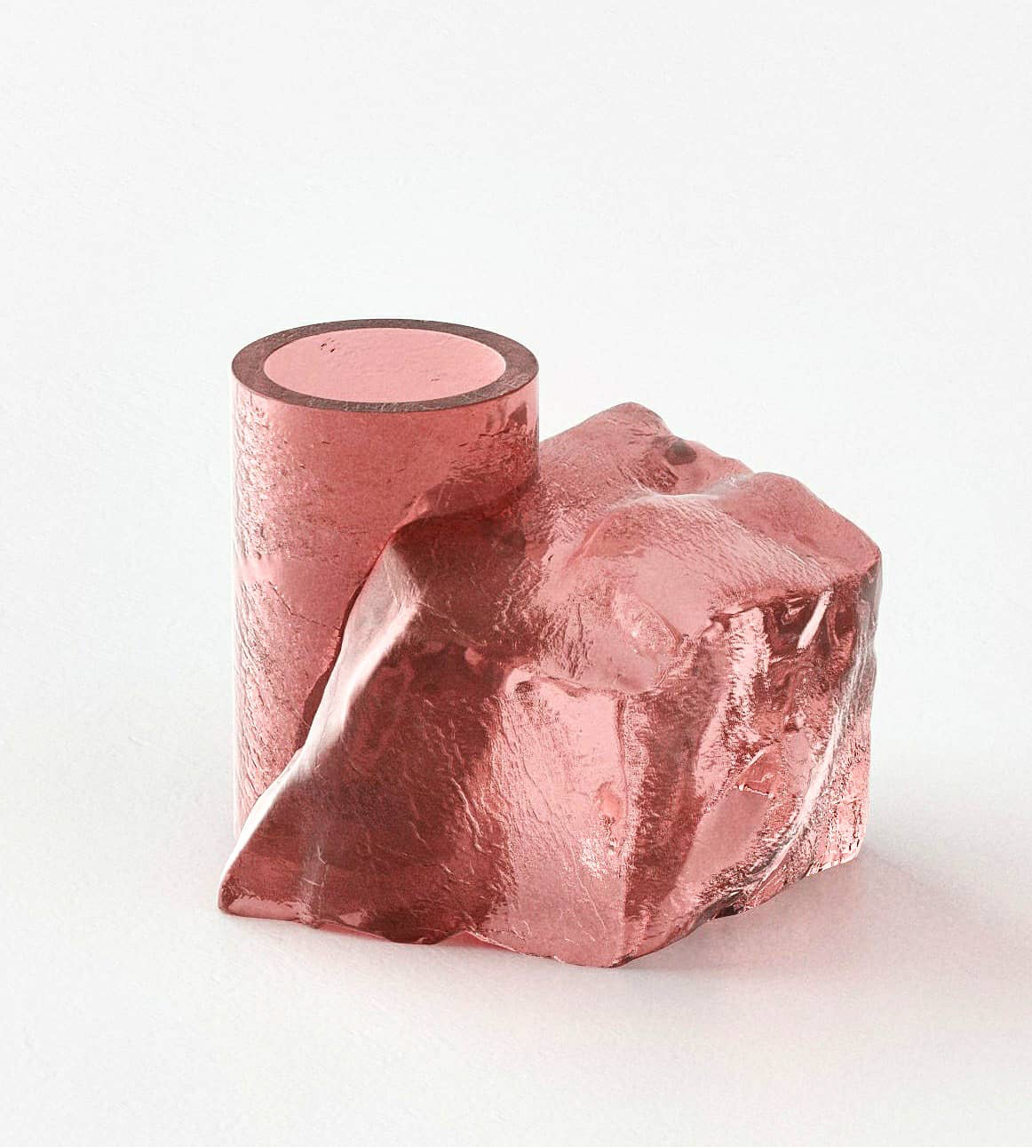 brut color design glass product design  red Vase