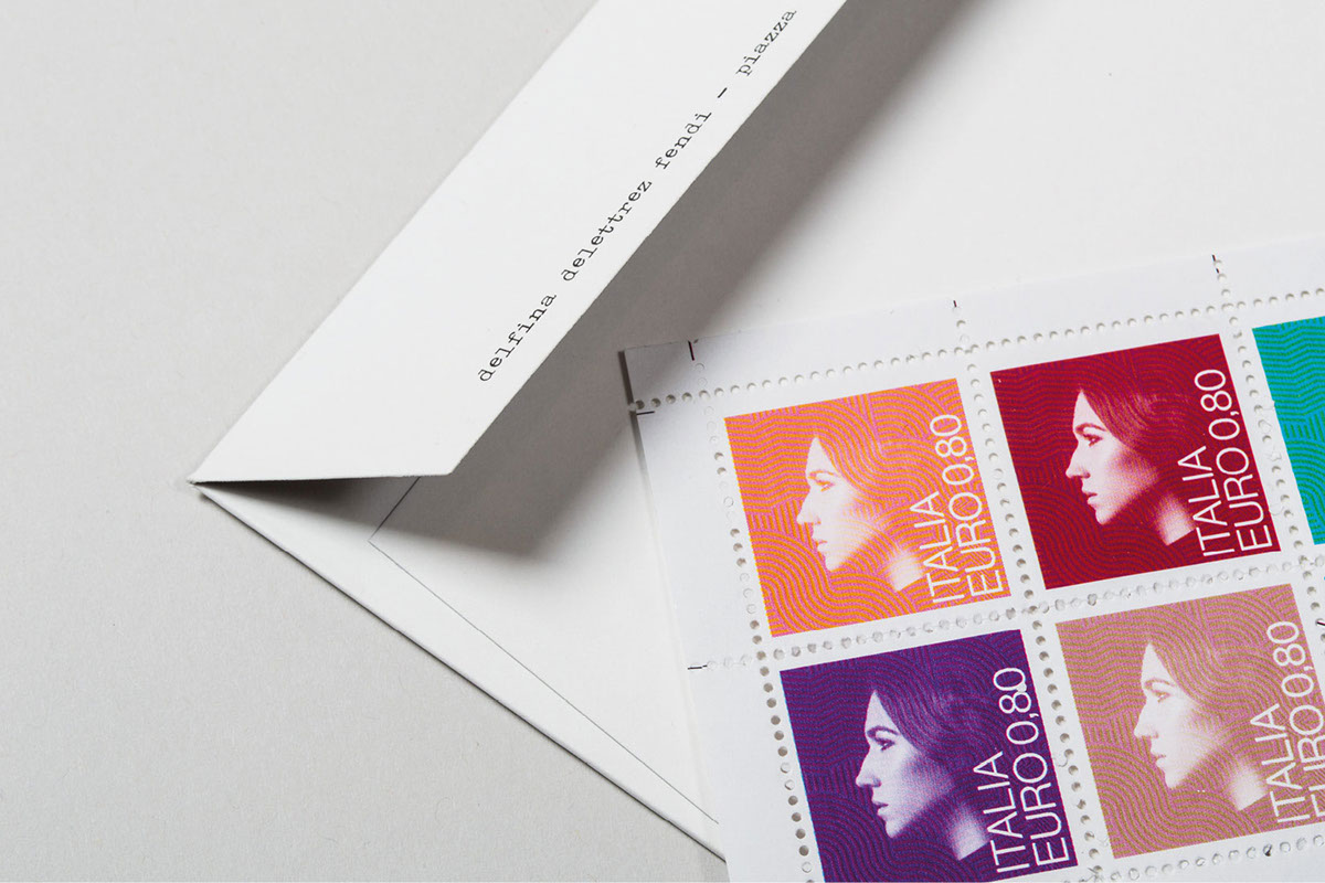 jewelry fendi design Postage stamps